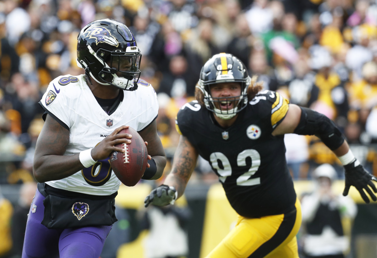 Ravens quarterback Lamar Jackson